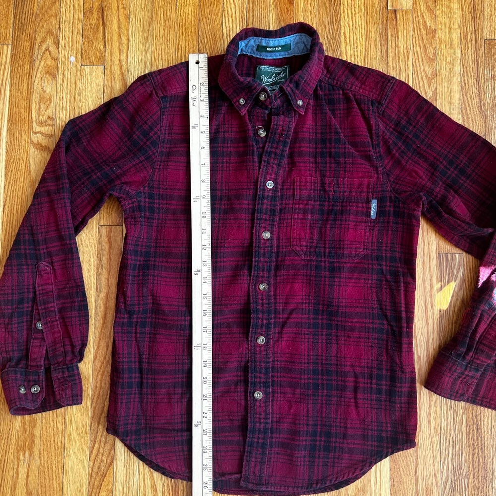 Woolrich Small Button down flannel men’s CLASSIC